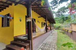 Casa de campo ao lado de praias e cachoeiras